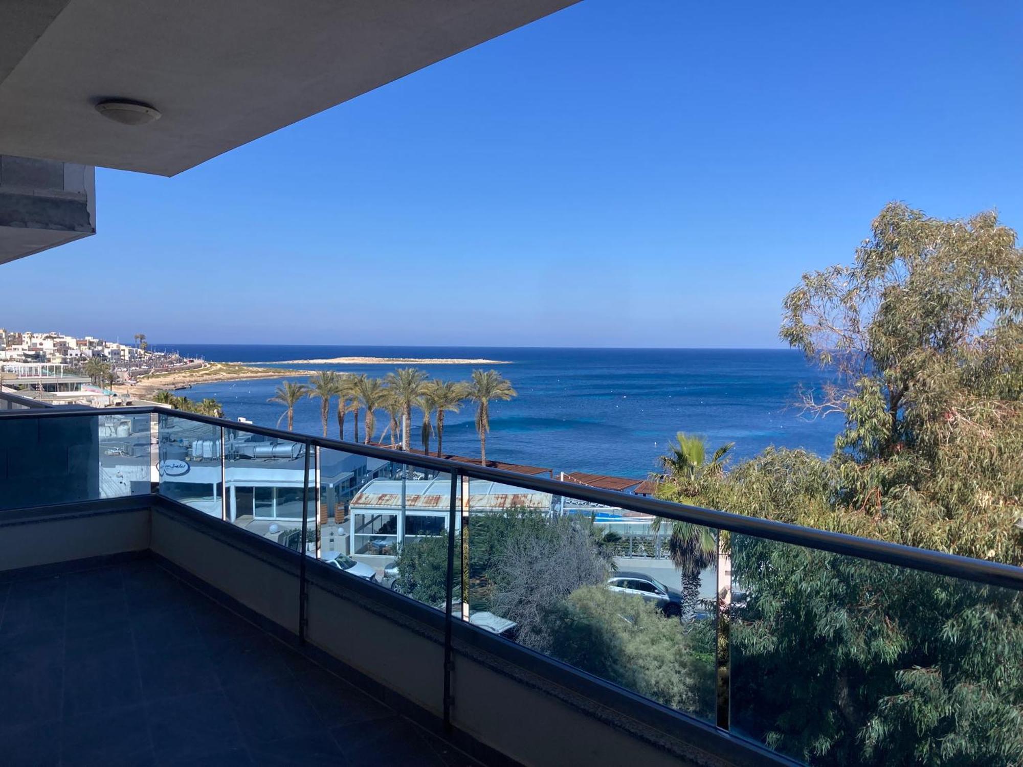 Sunrise Bay Apartments - Frontline Sea Views St. Paul's Bay Esterno foto