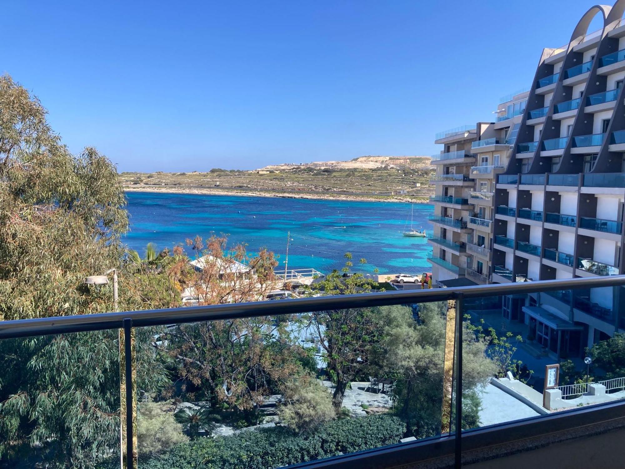 Sunrise Bay Apartments - Frontline Sea Views St. Paul's Bay Esterno foto